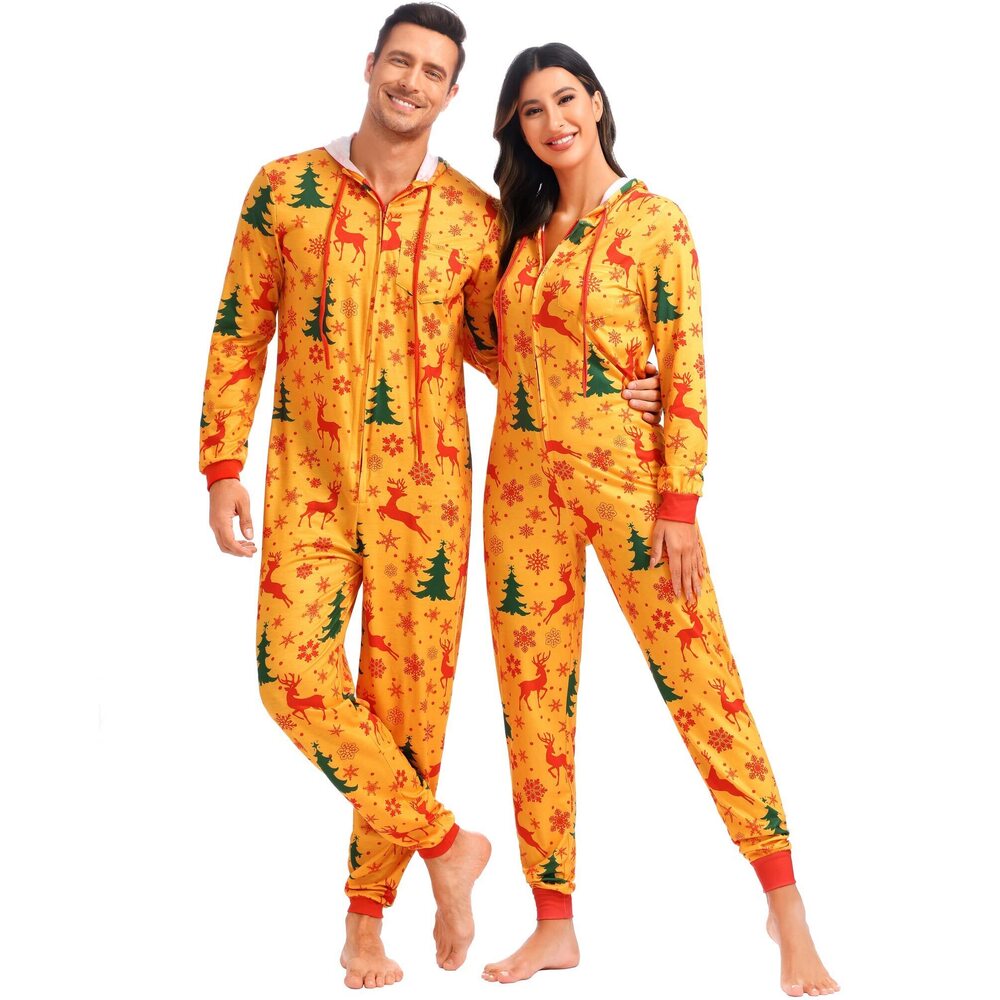 1311 Onesie Christmas Pajamas Adult Matching Family Christmas Pajamas